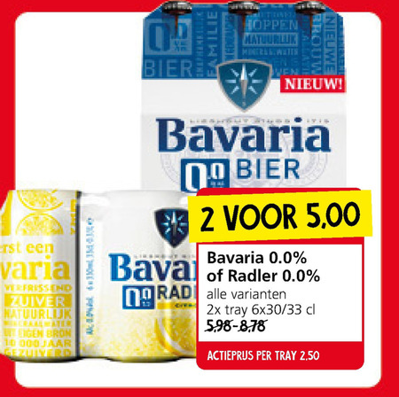 Bavaria   radler bier, alcoholvrij bier folder aanbieding bij  Jan Linders - details