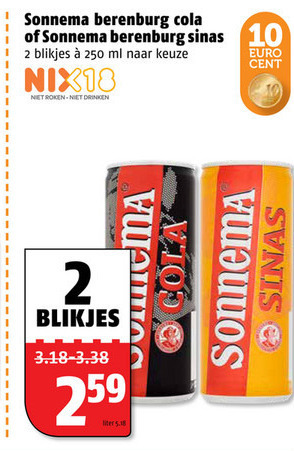 Sonnema   mixdrank folder aanbieding bij  Poiesz - details