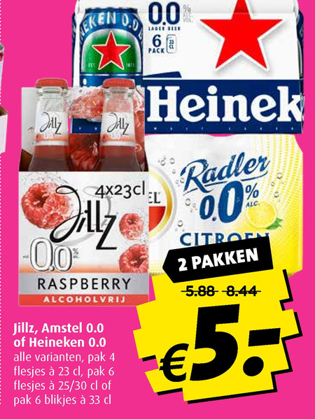 Jillz   appelcider, alcoholvrij bier folder aanbieding bij  Boni - details