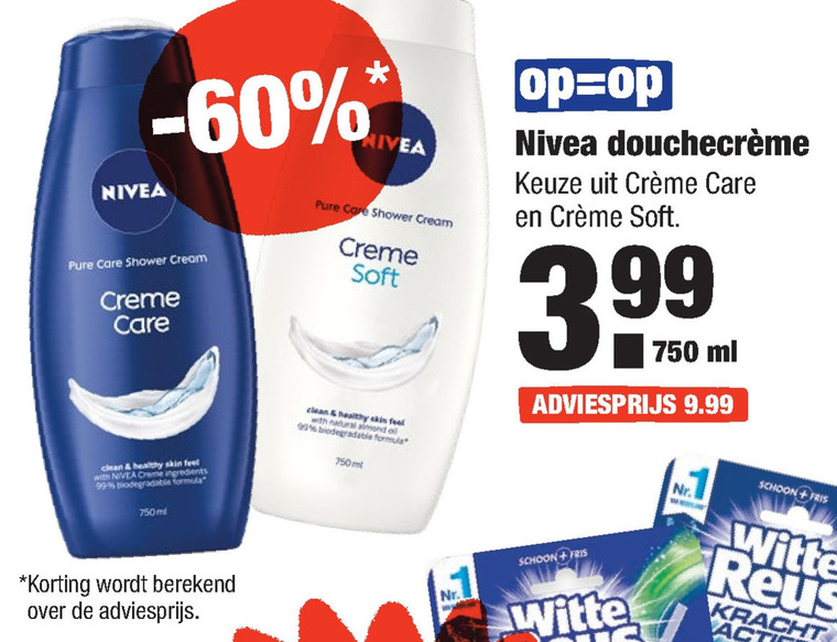 Nivea   douchegel folder aanbieding bij  Aldi - details