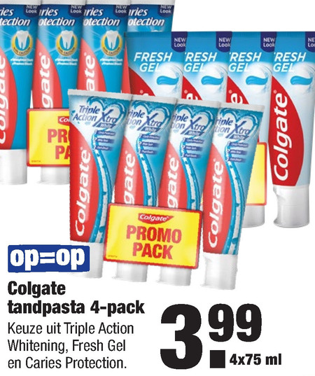 Colgate   tandpasta folder aanbieding bij  Aldi - details