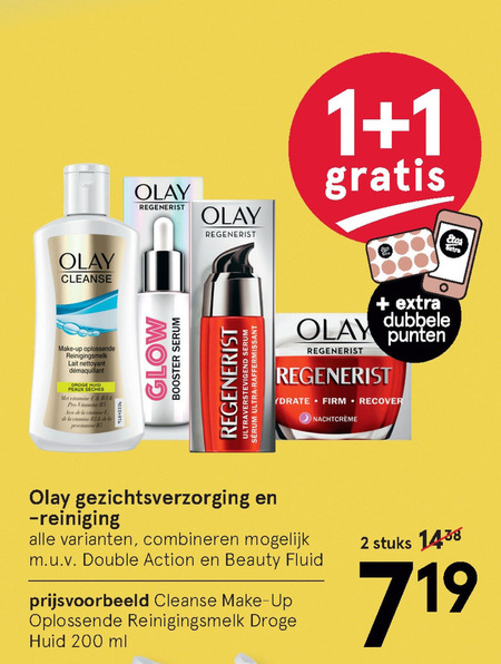 Olaz   dagcreme, gezichtsverzorging folder aanbieding bij  Etos - details