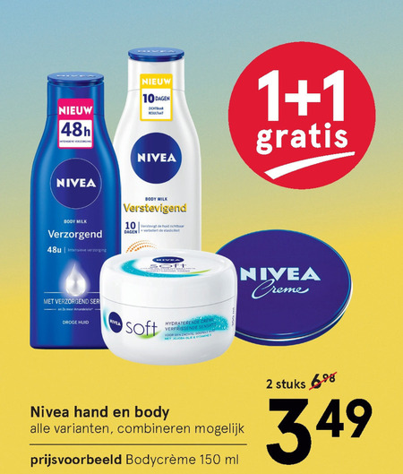 Nivea   gezichtsverzorging folder aanbieding bij  Etos - details