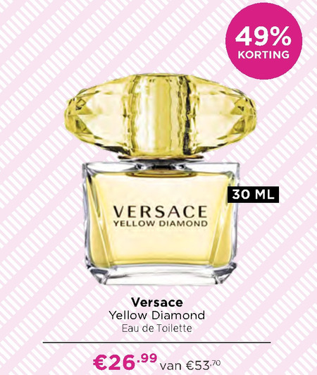 Versace   eau de toilette folder aanbieding bij  Ici Paris XL - details