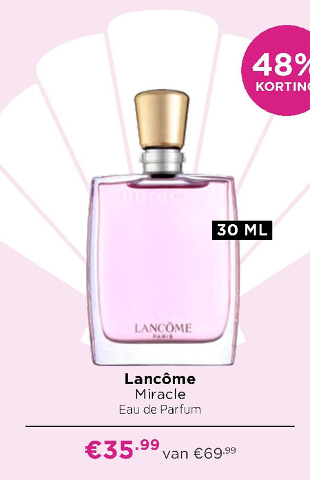 Lancome   eau de parfum folder aanbieding bij  Ici Paris XL - details