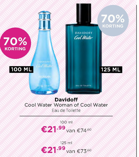 Davidoff   eau de toilette folder aanbieding bij  Ici Paris XL - details