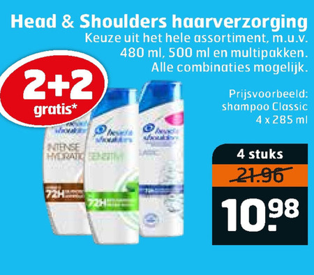 Head and Shoulders   shampoo folder aanbieding bij  Trekpleister - details