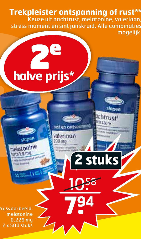 Trekpleister Huismerk   voedingssupplement folder aanbieding bij  Trekpleister - details