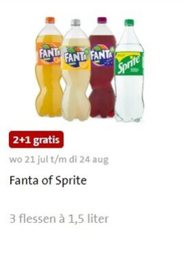 Sprite   frisdrank folder aanbieding bij  Jumbo - details