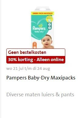 Pampers   luiers folder aanbieding bij  Jumbo - details