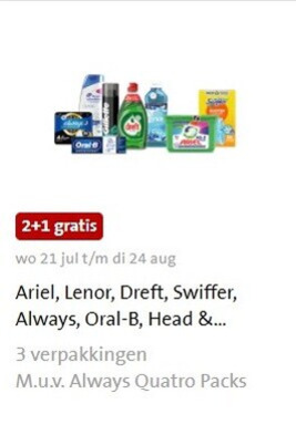 Swiffer   shampoo, duster folder aanbieding bij  Jumbo - details