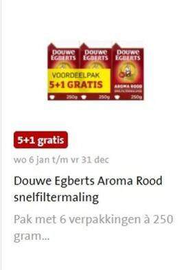 Douwe Egberts   koffie folder aanbieding bij  Jumbo - details