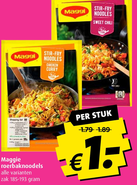 Maggi   noodles folder aanbieding bij  Boni - details