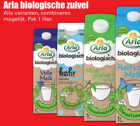 Arla   zuivel, yoghurt folder aanbieding bij  Dirk - details