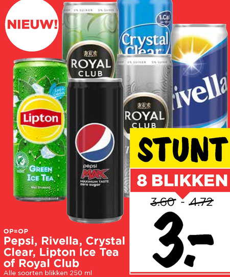 Pepsi   ice tea, cola folder aanbieding bij  Vomar - details