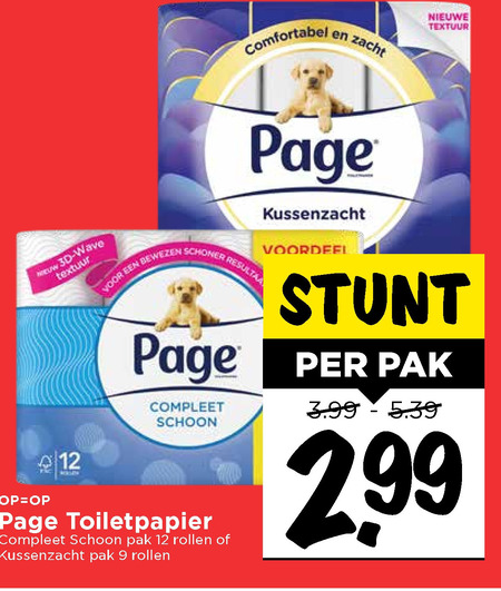 Page   toiletpapier folder aanbieding bij  Vomar - details