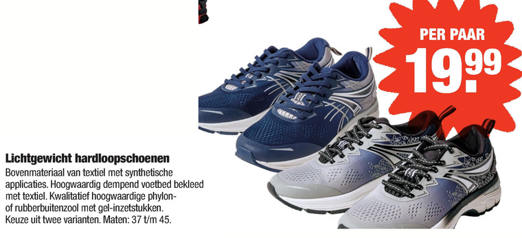 heden Habitat Philadelphia hardloopschoenen folder aanbieding bij Aldi - details