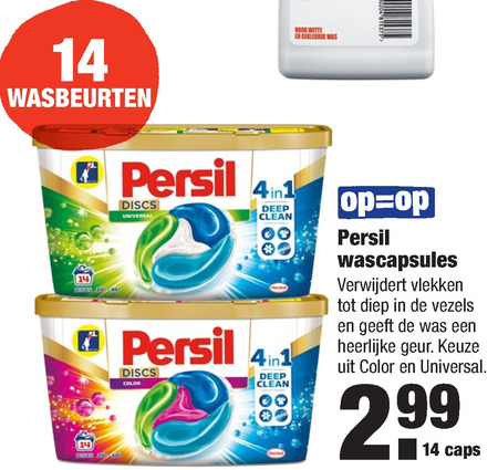 Persil   wasmiddel folder aanbieding bij  Aldi - details