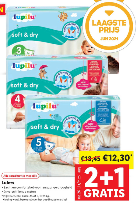 Lupilu   luiers folder aanbieding bij  Lidl - details