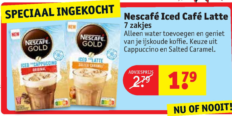 Nescafe   oploskoffie folder aanbieding bij  Kruidvat - details