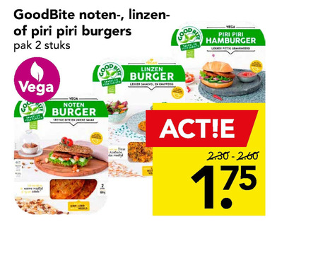 Goodbite   vegetarisch folder aanbieding bij  Deen - details