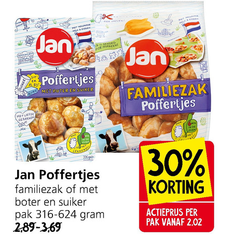 Jan   poffertjes folder aanbieding bij  Jan Linders - details