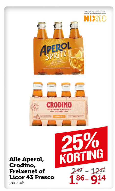 Crodino   aperitief folder aanbieding bij  Coop - details