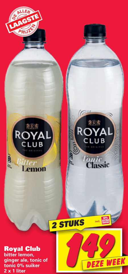 Royal Club   frisdrank folder aanbieding bij  Nettorama - details