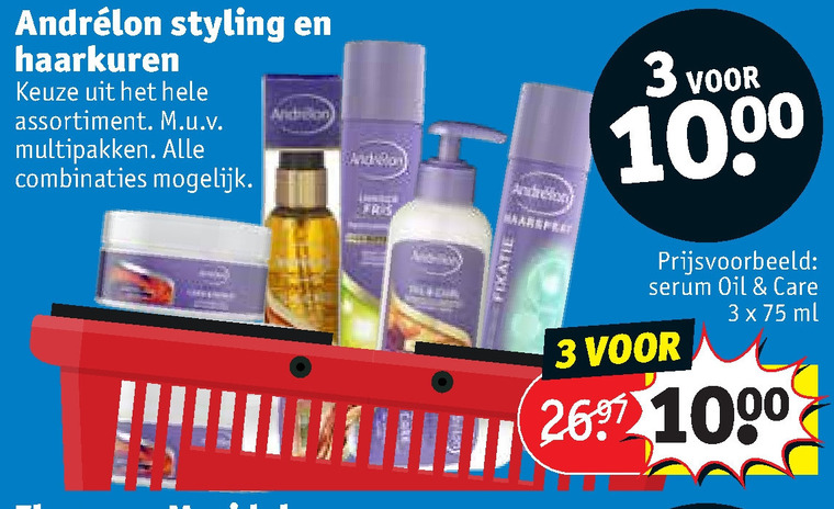 Nivea   hairspray, haargel folder aanbieding bij  Kruidvat - details