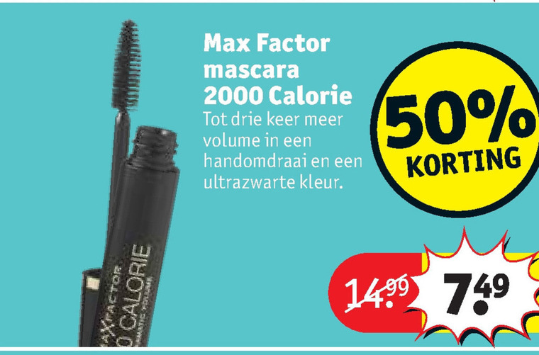 Max Factor   mascara folder aanbieding bij  Kruidvat - details