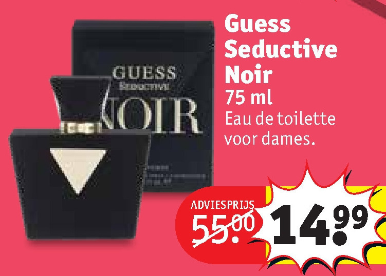 Guess   eau de toilette folder aanbieding bij  Kruidvat - details