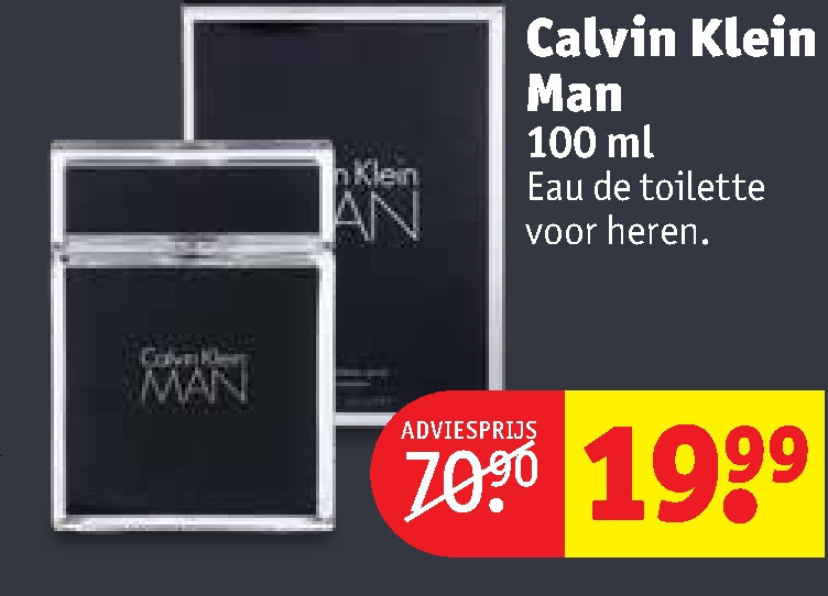 Calvin Klein   eau de toilette folder aanbieding bij  Kruidvat - details