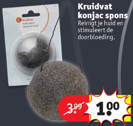 Kruidvat Huismerk   spons folder aanbieding bij  Kruidvat - details