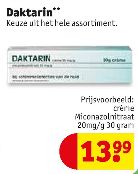 Daktarin   voetverzorging folder aanbieding bij  Kruidvat - details