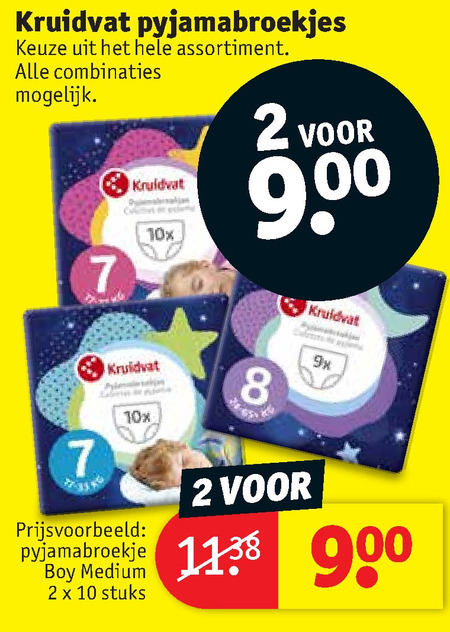 Kruidvat Huismerk   luierbroekjes folder aanbieding bij  Kruidvat - details