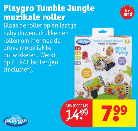 Playgro   babyroller folder aanbieding bij  Kruidvat - details