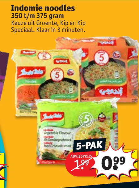 Indomie   noodles folder aanbieding bij  Kruidvat - details