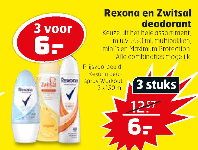 Zwitsal   deodorant folder aanbieding bij  Trekpleister - details