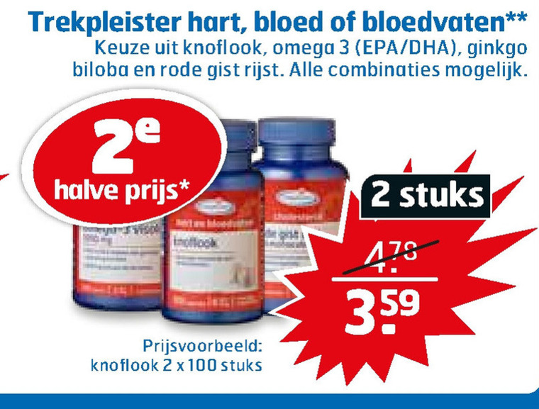 Trekpleister Huismerk   voedingssupplement folder aanbieding bij  Trekpleister - details