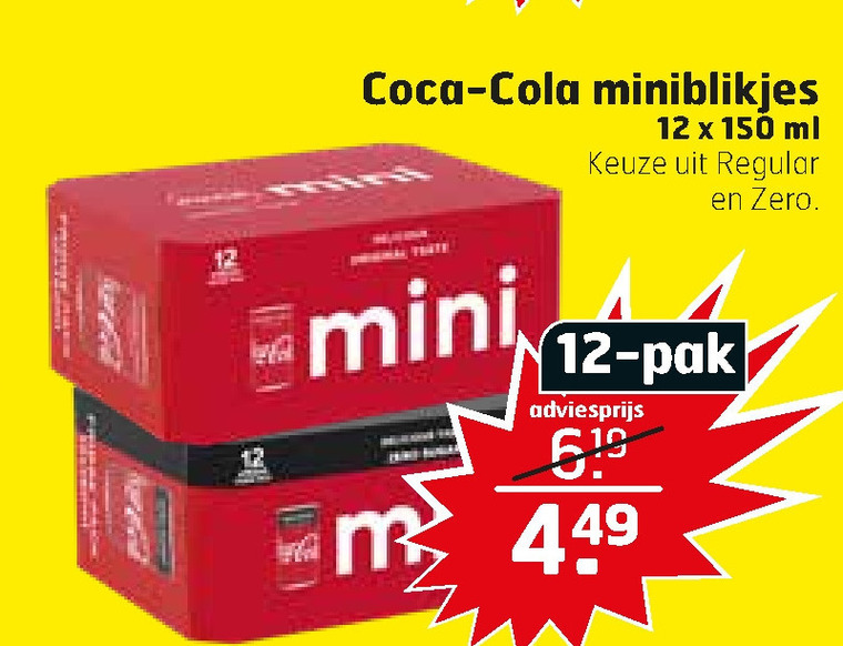 Coca-Cola   cola folder aanbieding bij  Trekpleister - details