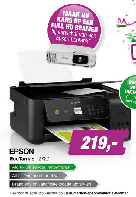 Epson   all-in-one printer folder aanbieding bij  EP Electronic Partner - details