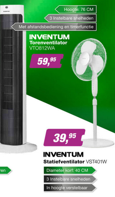 Inventum   ventilator folder aanbieding bij  EP Electronic Partner - details