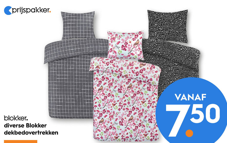 Blokker Huismerk   dekbedovertrek folder aanbieding bij  Blokker - details