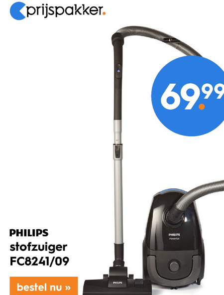 Philips   stofzuiger folder aanbieding bij  Blokker - details