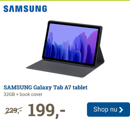 Samsung   tablet folder aanbieding bij  BCC - details