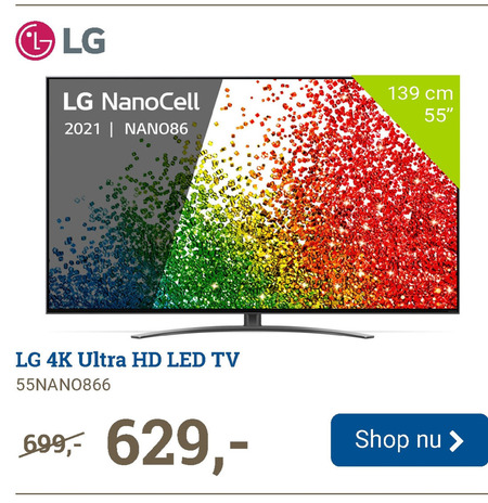 LG   4k ultrahd televisies folder aanbieding bij  BCC - details