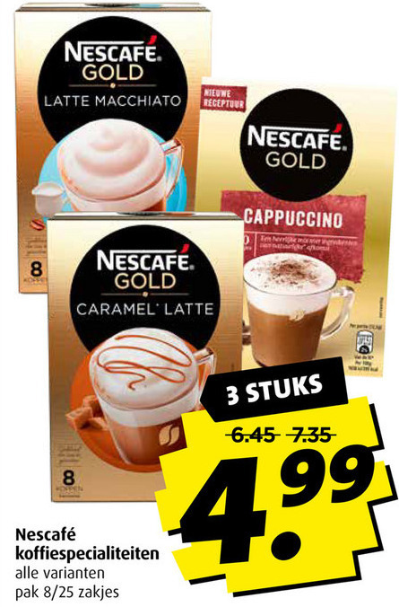 Nescafe   oploskoffie folder aanbieding bij  Boni - details