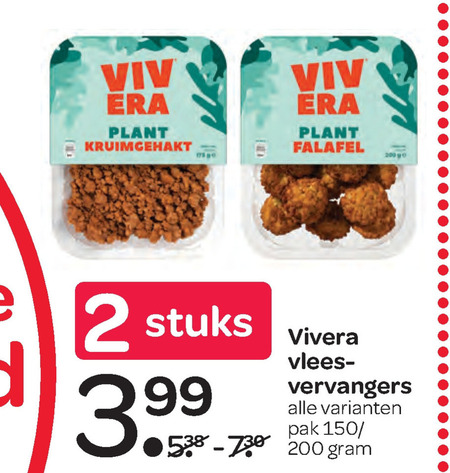 Vivera   vegetarisch folder aanbieding bij  Spar - details