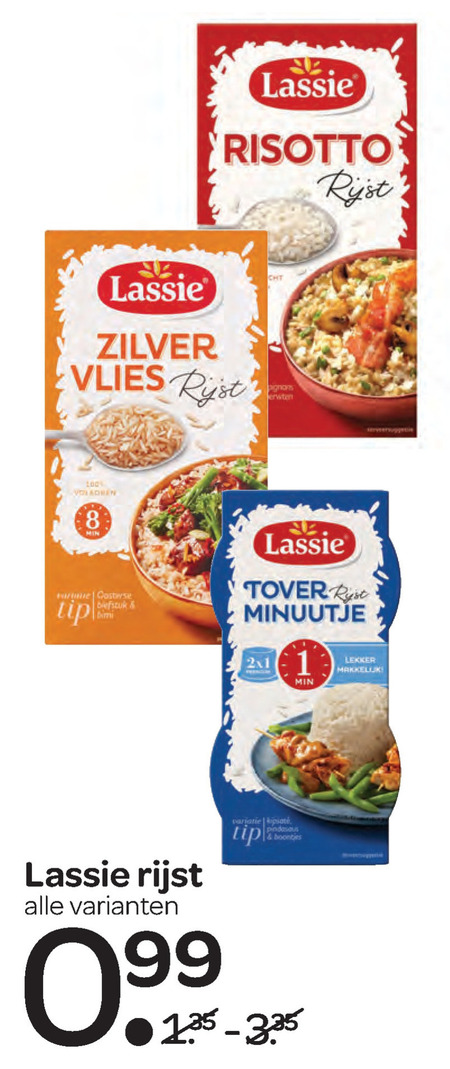 Lassie   rijst folder aanbieding bij  Spar - details