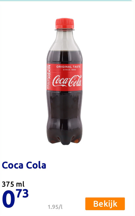 Coca-Cola   cola folder aanbieding bij  Action - details
